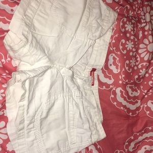 White shorts